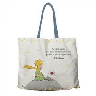 KIUB LE PETIT PRINCE ΥΦΑΣΜΑΤΙΝΗ ΤΣΑΝΤΑ 57x45x18cm ΜΙΚΡΟΣ ΠΡΙΓΚΙΠΑΣ ΤΡΙΑΝΤΑΦΥΛΛΟ 54SACC07G01