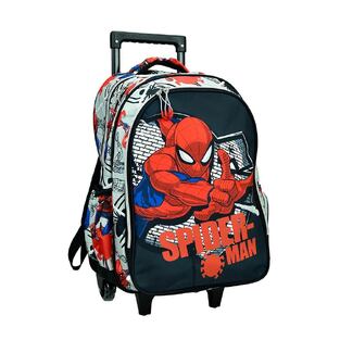 GIM ΣΧΟΛΙΚΗ ΤΣΑΝΤΑ ΣΑΚΙΔΙΟ TROLLEY ΤΡΟΛΕΙ ΔΗΜΟΤΙΚΟΥ SPIDERMAN SPIDER WALL 33707074