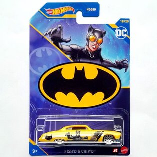 MATTEL HOT WHEELS ΑΥΤΟΚΙΝΗΤΑΚΙ BATMAN FISH D AND CHIP D 18/20 HDG89