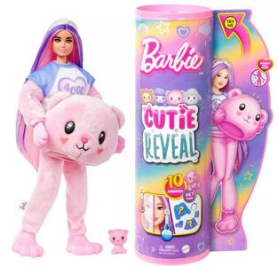 MATTEL ΚΟΥΚΛΑ BARBIE CUTIE REVEAL ΑΡΚΟΥΔΑΚΙ HKR04