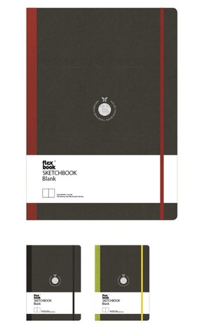 FLEXBOOK GLOBAL SKETCH BOOK 22x31cm BLANK 96φ IVORY ΒΙΒΛΙΟ ΣΧΕΔΙΟΥ ΜΑΥΡΟ ΛΙΝΟΔΕΤΟ ΜΕ ΛΑΣΤΙΧΟ ΧΩΡΙΣ ΓΡΑΜΜΕΣ ΗΒ 00025 (THE WRITING FIELDS) (2100025)