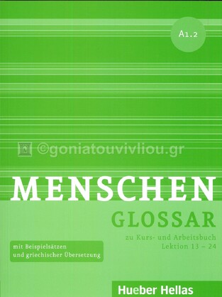 MENSCHEN A1 2 GLOSSAR