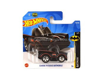 MATTEL ΑΥΤΟΚΙΝΗΤΑΚΙ HOT WHEELS 1 ΤΕΜΑΧΙΟ CLASSIC TV SERIES BATMOBILE 7585