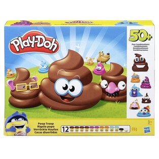 HASBRO PLAY DOH ΠΛΑΣΤΟΖΥΜΑΡΑΚΙΑ POOP TROOP E5810