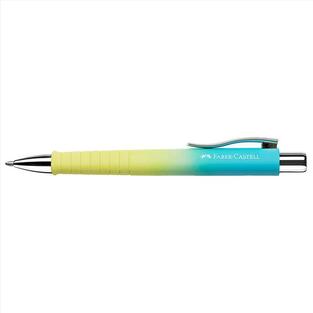 FABER CASTELL ΣΤΥΛΟ POLY BALL SUMMER EDITION XB ΜΠΛΕ ΚΙΤΡΙΝΟ 12310968