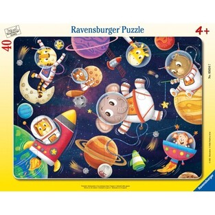 RAVENSBURGER ΠΑΖΛ ΚΑΡΤΕΛΑ 40τεμ ΑΣΤΡΟΝΑΥΤΕΣ 05634