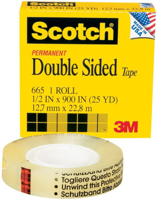 3M SCOTCH ΣΕΛΟΤΕΙΠ ΔΙΠΛΗΣ ΟΨΗΣ 665 12Χ23