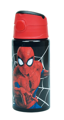 GIM ΠΑΓΟΥΡΙ ΑΛΟΥΜΙΝΙΟΥ 500ml SPIDERMAN ΜΑΥΡΟ ΜΕ ΚΟΚΚΙΝΟ ΚΑΠΑΚΙ 55713248