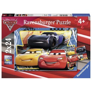 RAVENSBURGER ΠΑΖΛ 2Χ24 ΤΕΜΑΧΙΩΝ CARS ΑΥΤΟΚΙΝΗΤΑ No 3 ΚΕΡΑΥΝΟΣ ΚΡΟΥΖ ΚΑΙ ΤΖΑΚΣΟΝ 07810