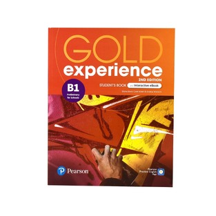 GOLD EXPERIENCE B1 STUDENT BOOK (WITH E BOOK) (SECOND EDITION)