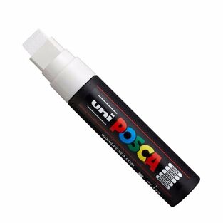 POSCA ΜΑΡΚΑΔΟΡΟΣ ΓΙΓΑΣ PC17K ΑΣΠΡΟ (WHITE)