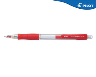 PILOT ΜΗΧΑΝΙΚΟ ΜΟΛΥΒΙ SUPER GRIP 0.5mm ΚΟΚΚΙΝΟ