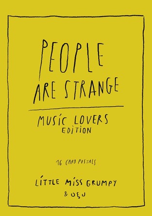 PEOPLE ARE STRANGE MUSIC LOVERS EDITION 16 CARD POSTALS (GRUMPY) (ΕΤΒ 2024)