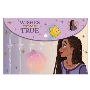 ΦΑΚΕΛΟΣ ΜΕ ΚΟΥΜΠΙ ΠΛΑΣΤΙΚΟΣ A4 (21x29,7cm) WISH WISHES COME TRUE 564368