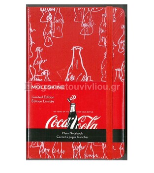 MOLESKINE ΣΗΜΕΙΩΜΑΤΑΡΙΟ POCKET HARD COVER CACA COLA PLAIN NOTEBOOK (ΚΕΝΟ)