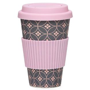 POLO BAMBOO MUG ΚΟΥΠΑ ΑΠΟ ΜΠΑΜΠΟΥ 450ml ΡΟΖ