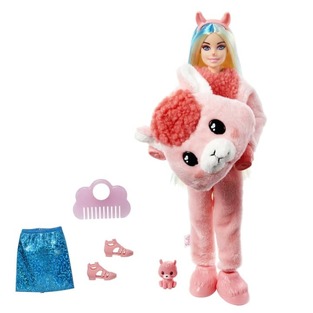 MATTEL ΚΟΥΚΛΑ BARBIE CUTIE REVEAL LAMA  HJL60