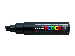 POSCA ΜΑΡΚΑΔΟΡΟΣ ΧΟΝΔΡΟΣ PC8KT ΜΑΥΡΟ (BLACK)