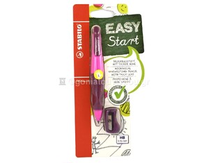 STABILO EASY ERGO ΜΗΧΑΝΙΚΟ ΜΟΛΥΒΙ 3.15MM ΦΟΥΞΙΑ ΜΩΒ ΓΙΑ ΑΡΙΣΤΕΡΟΧΕΙΡΕΣ 46864