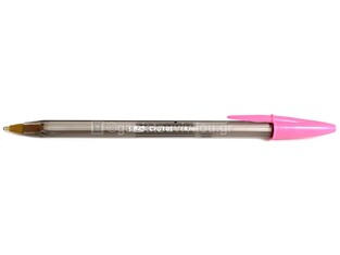 BIC ΣΤΥΛΟ CRISTAL LARGE FUN FASHION COLOURS ΡΟΖ 1.6mm 926381