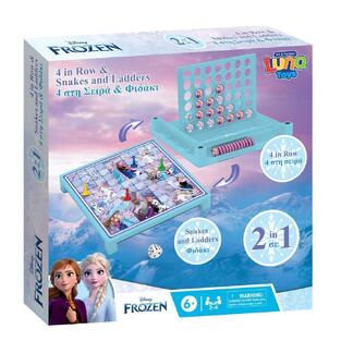 LUNA TOYS ΕΠΙΤΡΑΠΕΖΙΟ ΠΑΙΧΝΙΔΙ 4 ΣΤΗ ΣΕΙΡΑ ΚΑΙ ΦΙΔΑΚΙ FROZEN 2 564122