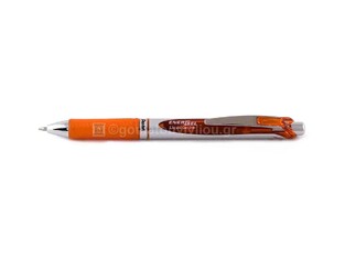 PENTEL ΣΤΥΛΟ ΜΕ ΚΟΥΜΠΙ ΚΑΙ ΜΠΙΛΙΑ ENERGEL 0.7mm BL77F ΠΟΡΤΟΚΑΛΙ