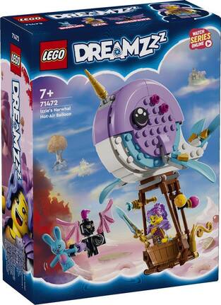 LEGO DREAMZZZ IZZIE S NARWHAL HOT AIR BALLOON 71472