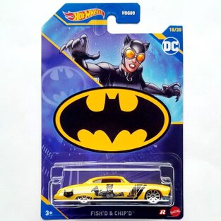 MATTEL HOT WHEELS ΑΥΤΟΚΙΝΗΤΑΚΙ BATMAN FISH D AND CHIP D 18/20 HDG89