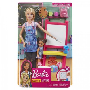 MATTEL ΚΟΥΚΛΑ BARBIE ΔΑΣΚΑΛΑ ΚΑΛΛΙΤΕΧΝΙΚΩΝ GJM29