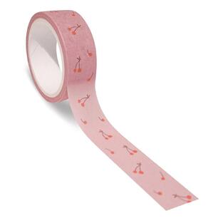 INTERDRUK (WASHI TAPE) CUTE GIRL ΑΥΤΟΚΟΛΛΗΤΗ ΤΑΙΝΙΑ ΧΕΙΡΟΤΕΧΝΙΑΣ 5m ΡΟΖ ΜΕ ΚΕΡΑΣΙΑ 111304094