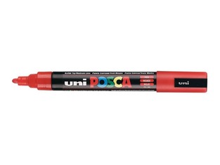 POSCA ΜΑΡΚΑΔΟΡΟΣ ΜΕΣΑΙΟΣ PC5M ΚΟΚΚΙΝΟ (RED)