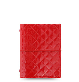 FILOFAX POCKET DOMINO LUXE RED ORGANISER 027991