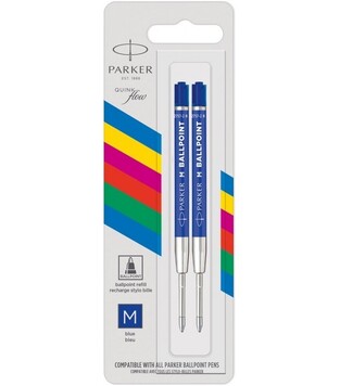 PARKER ECONOMY ΑΝΤΑΛΛΑΚΤΙΚΟ ΓΙΑ ΣΤΥΛΟ BP REFILL BLUE ΜΠΛΕ MEDIUM 2τεμ