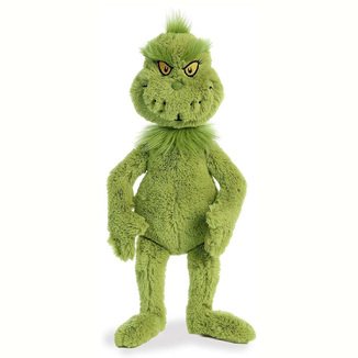 ΛΟΥΤΡΙΝΟ ΚΟΥΚΛΑΚΙ SANTA GRINCH 46cm 15901