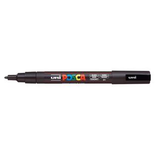 POSCA ΜΑΡΚΑΔΟΡΟΣ ΛΕΠΤΟΣ PC3M ΜΑΥΡΟ (BLACK)