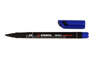 STABILO ΜΑΡΚΑΔΟΡΑΚΙ ΑΝΕΞΙΤΗΛΟ OHPEN UNIVERSAL M ΜΠΛΕ 843 41