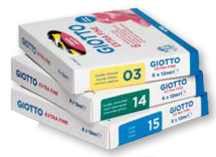 GIOTTO ΤΕΜΠΕΡΑ 21ml ΛΕΥΚΗ WHITE 01