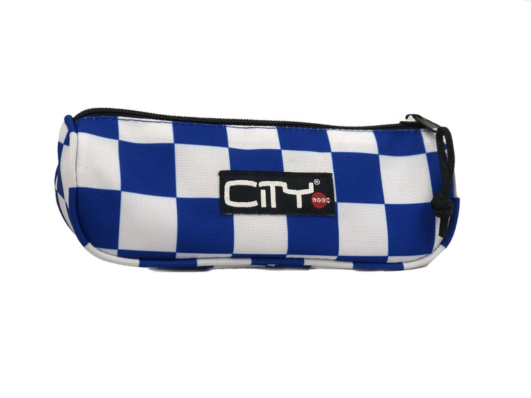 LYC SAC CITY ΚΑΣΕΤΙΝΑ ΒΑΡΕΛΑΚΙ ECLAIR BLUE CHECKERS ΜΠΛΕ 14599