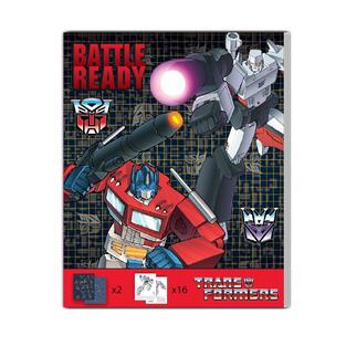 ΒΙΒΛΙΟ ΖΩΓΡΑΦΙΚΗΣ ΜΕ ΑΥΤΟΚΟΛΛΗΤΑ TRANSFORMERS 20x25cm BATTLE READY 483227