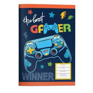 MUST ΤΕΤΡΑΔΙΟ ΚΑΡΦΙΤΣΑ A4 (21x29,7cm) 40φ THE BEST GAMER WINNER 585205