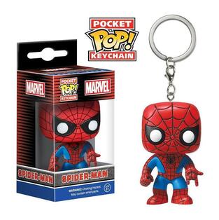 FUNKO POP MARVEL SPIDERMAN VINYL FIGURE KEYCHAIN