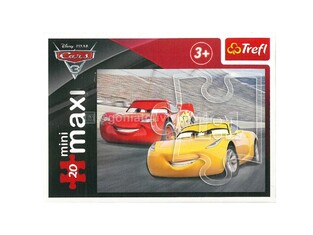 TREFL ΜΙΝΙ ΜΑΧΙ ΠΑΖΛ 20 ΤΕΜΑΧΙΩΝ CARS 3 ΑΥΤΟΚΙΝΗΤΑ 21014