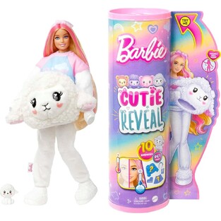 MATTEL BARBIE CUTIE REVEAL ΠΡΟΒΑΤΑΚΙ ΒΕΛΟΥΔΙΝΗ ΣΤΟΛΗ HKR03