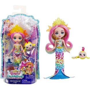 MATTEL ENCHANTIMALS ROYALS ΚΟΥΚΛΑ ΓΟΡΓΟΝΑ ΚΑΙ ΨΑΡΑΚΙ FNH22 / FNH68