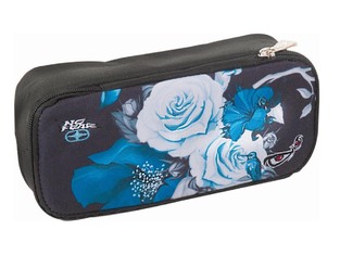 BACK ME UP BMU NO FEAR ΚΑΣΕΤΙΝΑ ΒΑΡΕΛΑΚΙ ΟΒΑΛ BLUE FLOWERS 56141