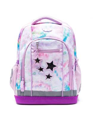 YOLO ΣΧΟΛΙΚΗ ΤΣΑΝΤΑ ΣΑΚΙΔΙΟ ΠΛΑΤΗΣ PRO BAG TIE DYE STARS 11104