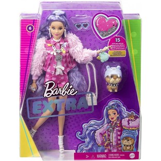 MATTEL BARBIE EXTRA PURPLE HAIR GXF08