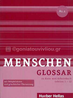 MENSCHEN A1 1 GLOSSAR