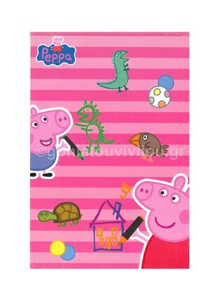 ΜΠΛΟΚ ΜΕ ΓΡΑΜΜΕΣ PEPPA PIG ΠΕΠΠΑ ΤΟ ΓΟΥΡΟΥΝΑΚΙ 14Χ20 0480175