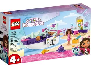 LEGO GABBY S DOLLHOUSE GABBY AND MERCAT S SHIP AND SPA 10786